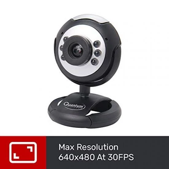 Quantron QPC1010 500K Pixels USB Webcam view 3